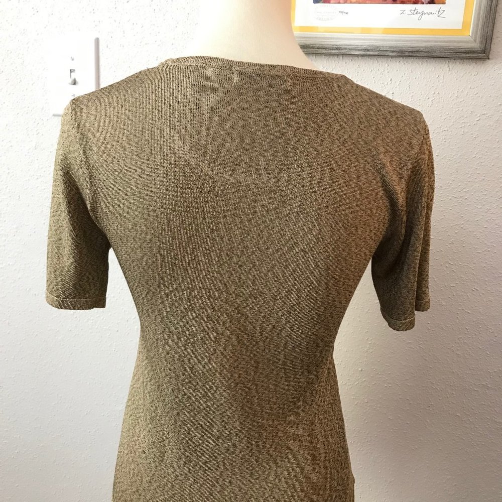 Liz Claiborne Collection Elegant Metallic Top